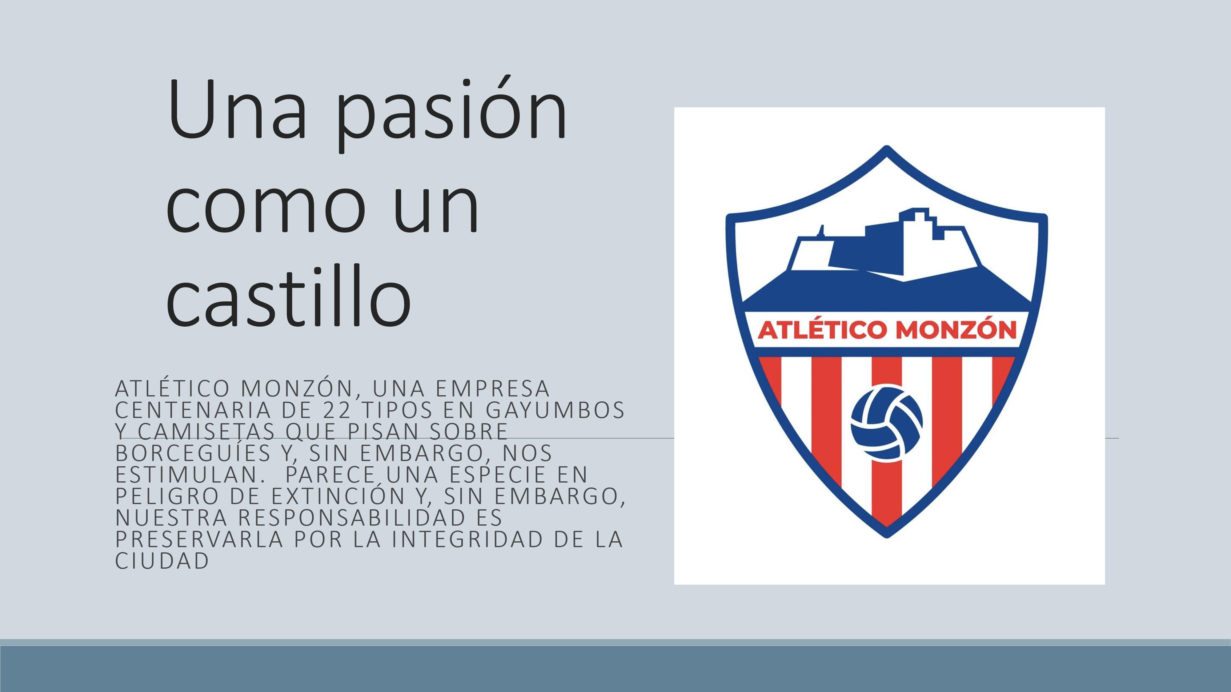 UNA PASION COMO UN CASTILLO