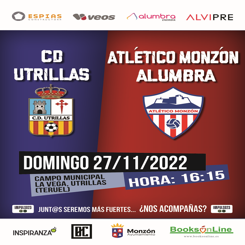 CD UTRILLAS VS ATLETICO MONZON ALUMBRA