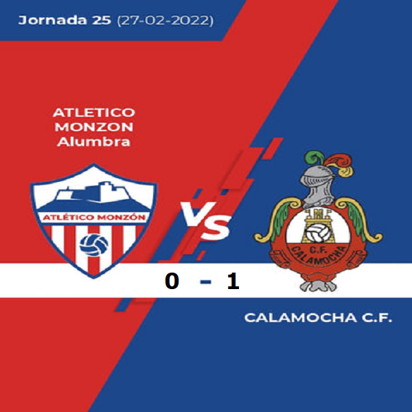 RESUMEN PARTIDO CALAMOCHA CF