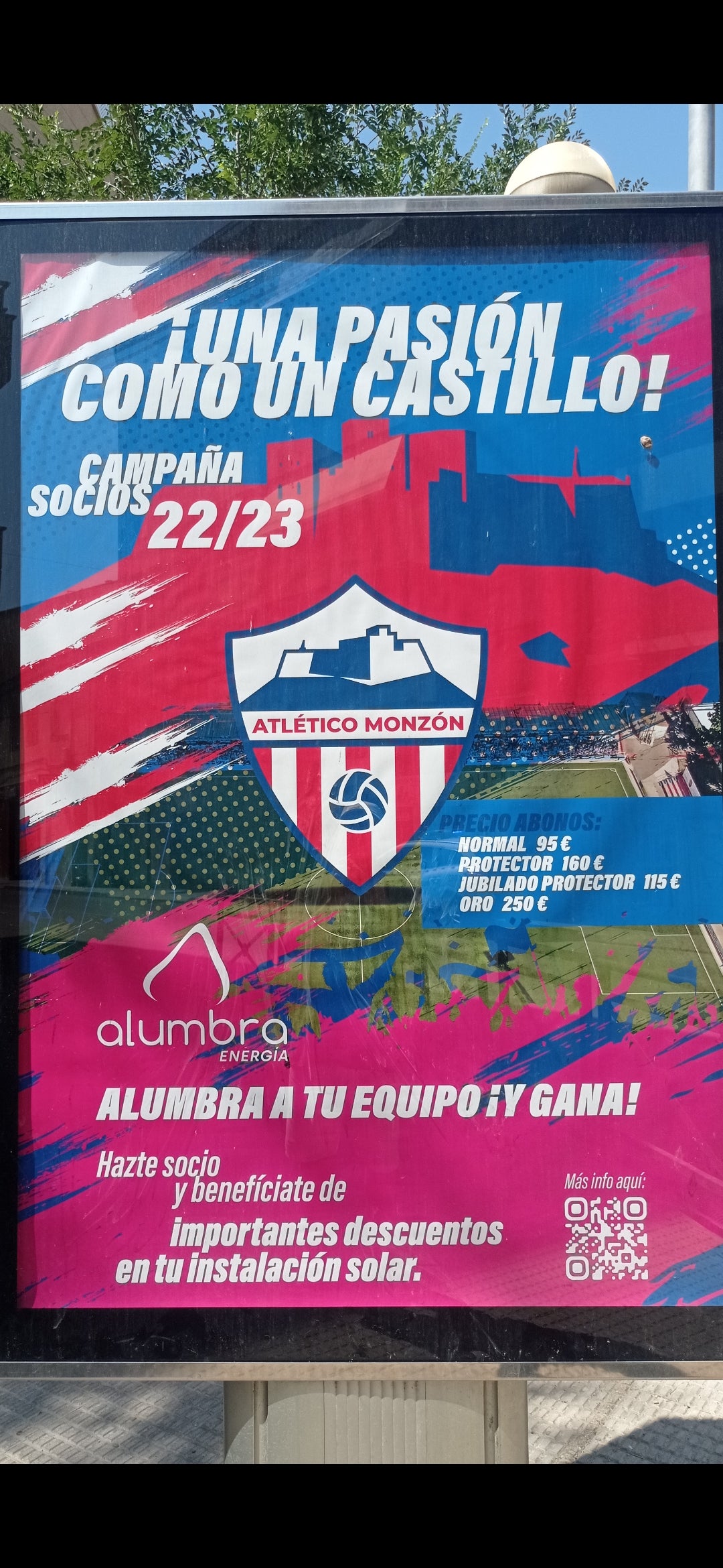 Atlético Monzón Alumbra