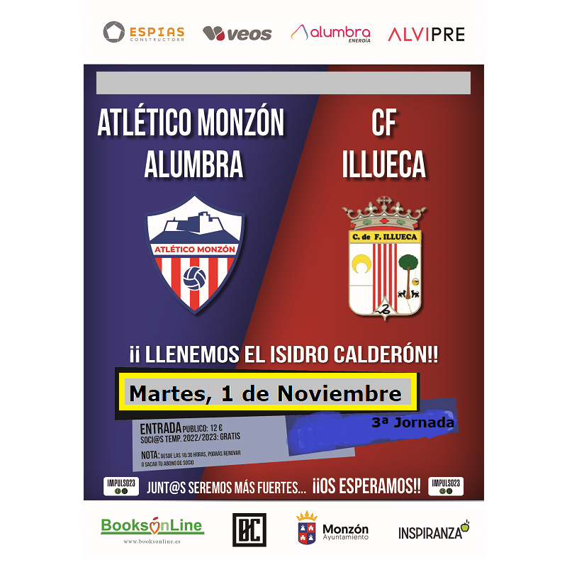 1 DE NOVIEMBRE PARTIDO FRENTE AL CF ILLUECA