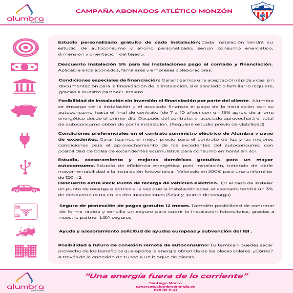 MAS VENTAJAS PARA NUESTROS SOCI@S