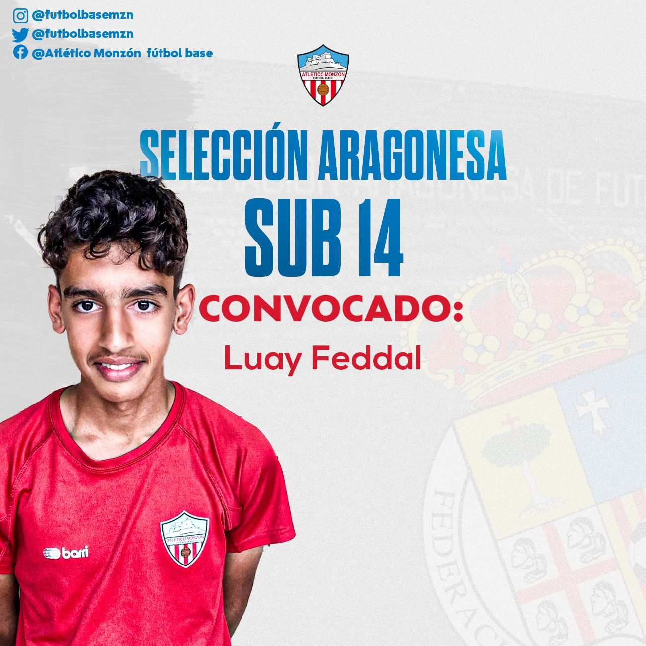 2ª CONVOCATORIA PARA LUAY FEDDAL