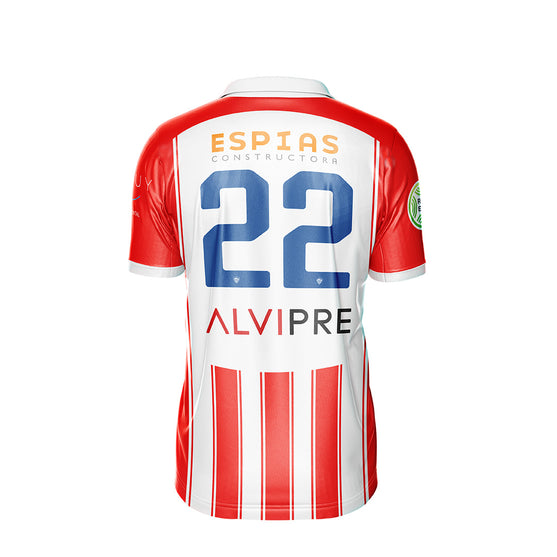 Camiseta Hombre Primera Equipación Rojiblanca 25/26