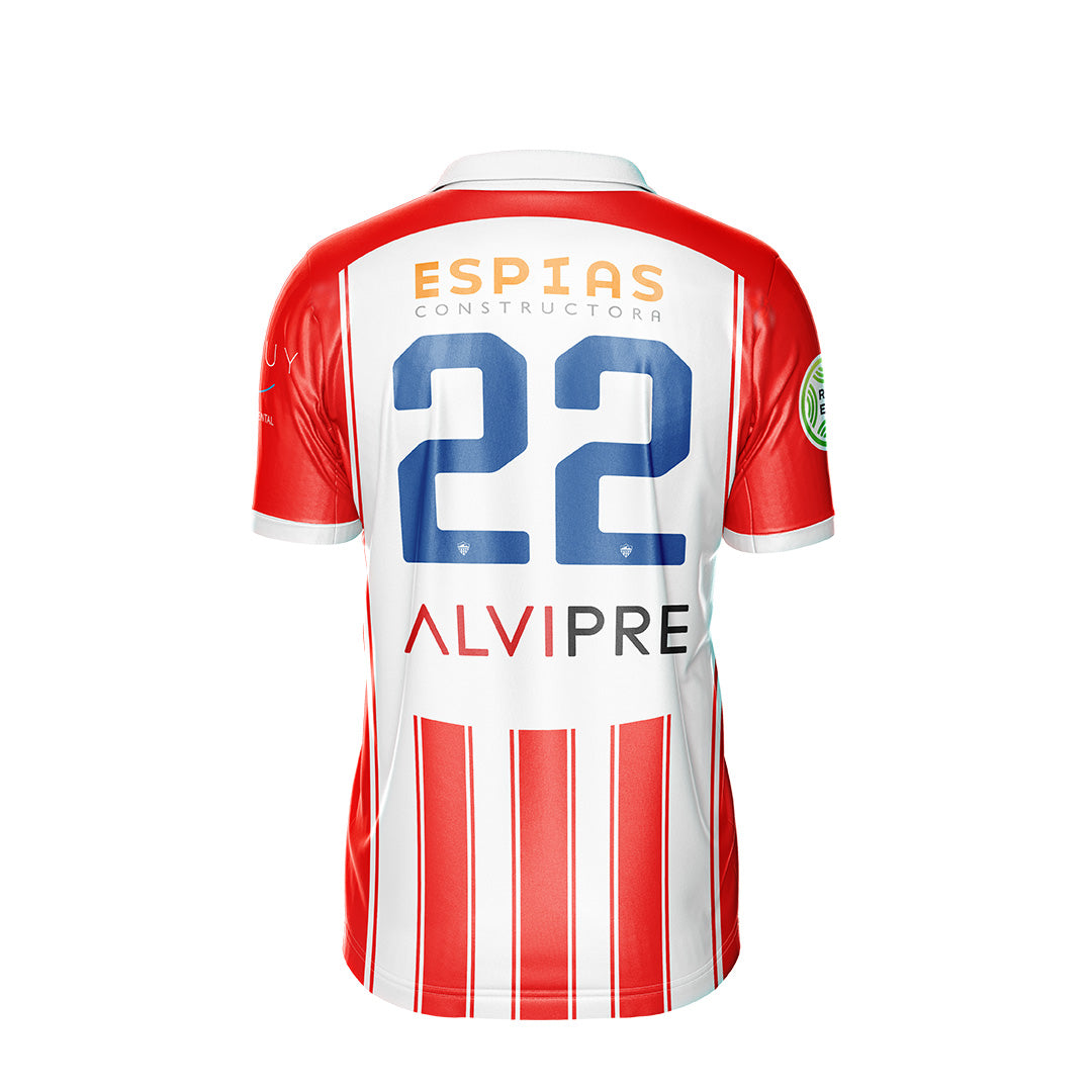 Camiseta Hombre Primera Equipación Rojiblanca 25/26